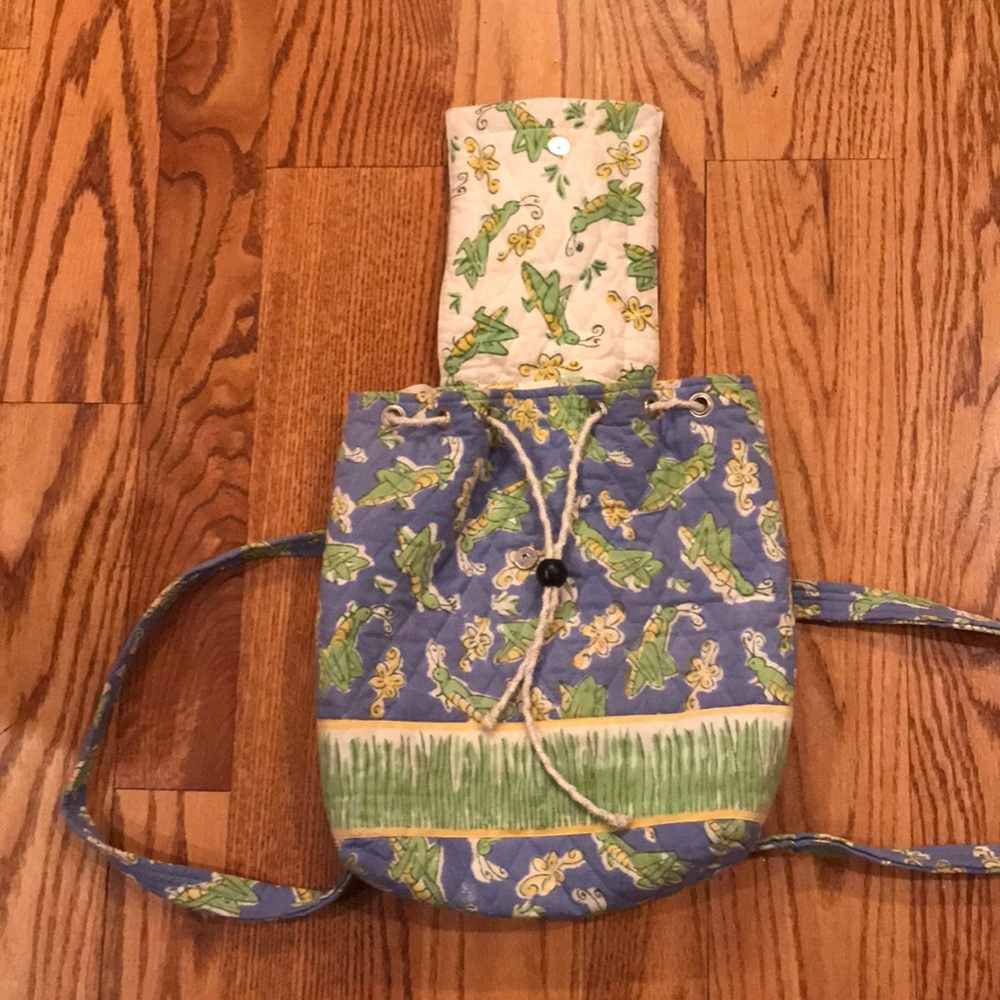 Pomegranate cloth backpack